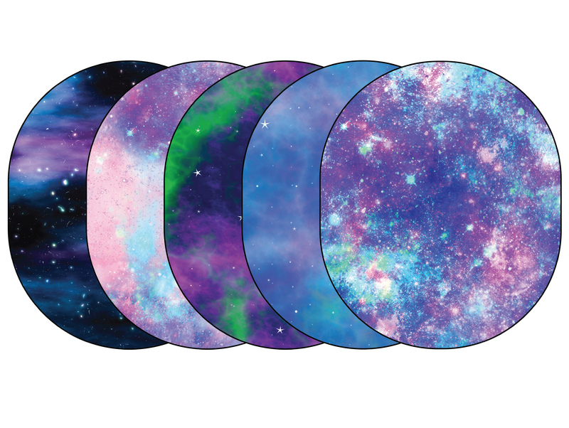 Glucomart Universal CGM Adhesive Patches for Dexcom G6, Dexcom G7, Stelo, Guardian &amp; Libre Sensors Galaxy (5-Pack)