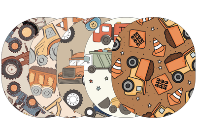 Glucomart Universal CGM Adhesive Patches for Dexcom G6, Dexcom G7, Stelo, Guardian &amp; Libre Sensors | Vehicles (5-Pack)