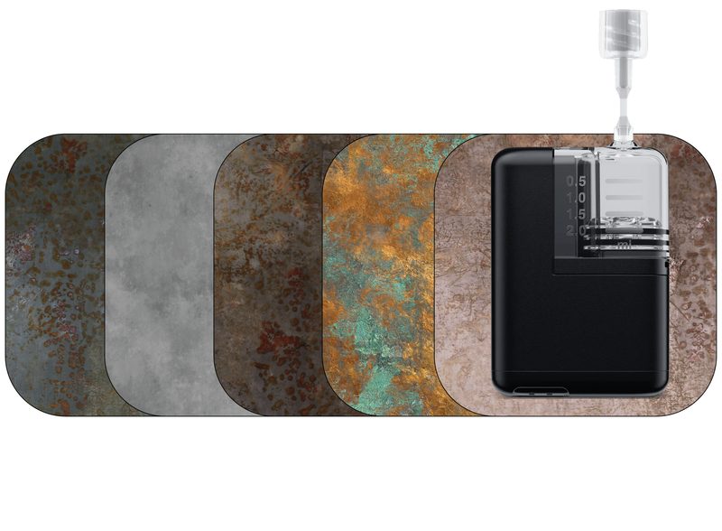 Glucomart Grip Sleeve for Mobi Durable Lightweight Patches for Mobi Insulin Pump (5-Pack) Grunge