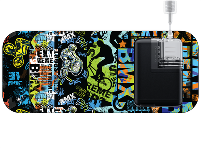 Glucomart Grip Sleeve for Mobi - Stick &amp; Go - Durable Lightweight Option for Mobi Insulin Pump Skin Placement - 5-Pack Mobi Patches - BMX