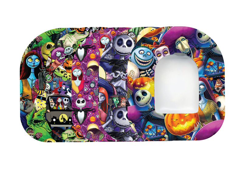 Glucomart Premium Omnipod Adhesive Patches Christmas Halloween 5-Pack - RETIRING