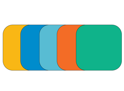 Glucomart Adhesive Patch for Libre, Lingo, Dexcom G7, and Stelo - Solids 5-Pack (No Glue in the Center)