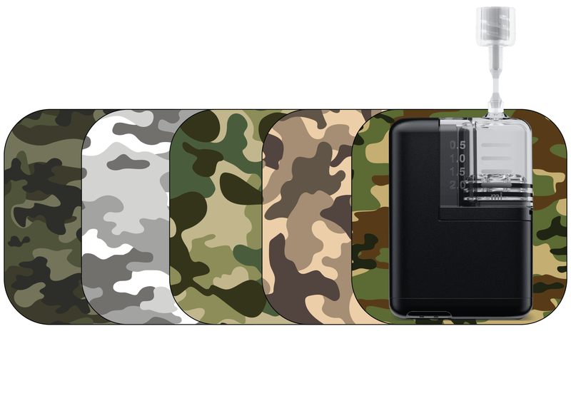 Glucomart Grip Sleeve for Mobi Durable Lightweight Patches for Mobi Insulin Pump (5-Pack) Camo