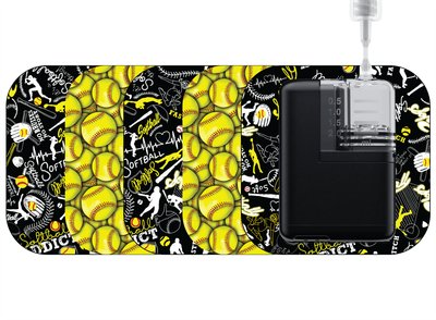 Glucomart Grip Sleeve for Mobi - Stick &amp; Go - Durable Lightweight Option for Mobi Insulin Pump Skin Placement - 5-Pack Mobi Patches - Softball