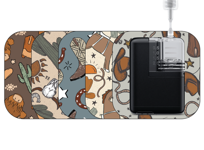 Glucomart Grip Sleeve for Mobi Durable Lightweight Patches for Mobi Insulin Pump (5-Pack) | Cowboy