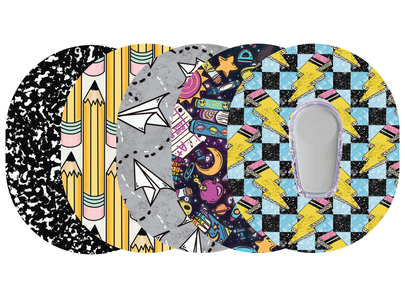 Glucomart Dexcom G6 Adhesive Patches (5-Pack) Back to School