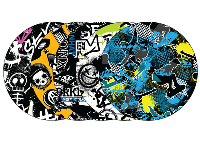 Glucomart Premium Libre Patches Skater Libre OverPatch 5-Pack