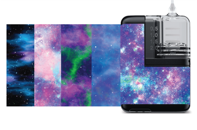 Sticker Decals for Mobi Insulin Pump | Galaxy 5-Pack