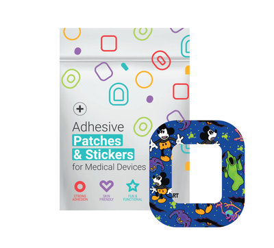 Glucomart Tandem Mobi Sleeve Overpatch (5 Count) - Screamboat Willie