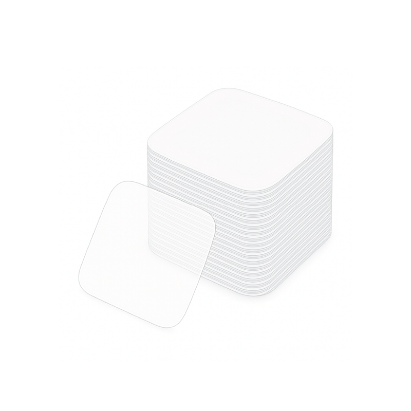 External Adhesive for Attaching Insulin Pump to Glucomart Patch - 20 Count (2.5 x 2.5 cm)