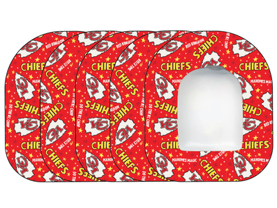 Glucomart Premium Omnipod Adhesive Patches NFL Omnipod 5-Pack