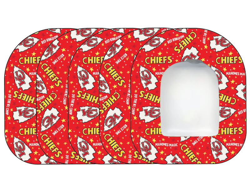 Glucomart Premium Omnipod Adhesive Patches NFL Omnipod 5-Pack