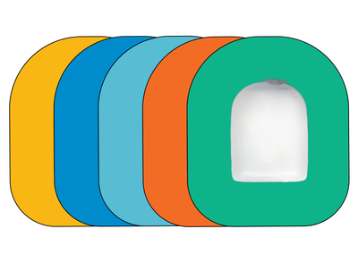 Glucomart Omnipod Adhesive Patches (5-Pack) Solids