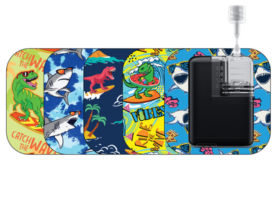 Glucomart Grip Sleeve for Mobi Durable Lightweight Patches for Mobi Insulin Pump (5-Pack) Surf