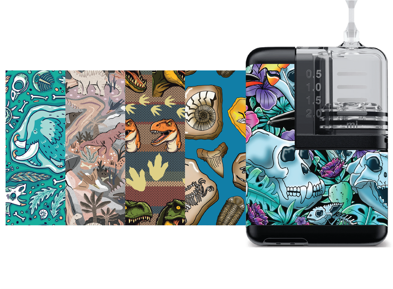 Mobi Insulin Pump Decals (5-Pack) | Prehistoric