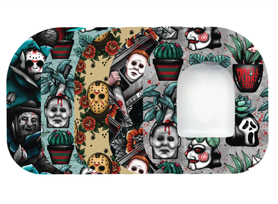 Glucomart Omnipod Adhesive Patches – Hypoallergenic, Waterproof &amp; Fray-Proof for Omnipod 5 and DASH (Pack of 5) - Fear Florals - RETIRING