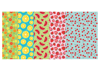 Tube Tape for Nasogastric or Oxygen Tubes | Fruits 5-Pack Medical Tape (4" x 3" Sheets)