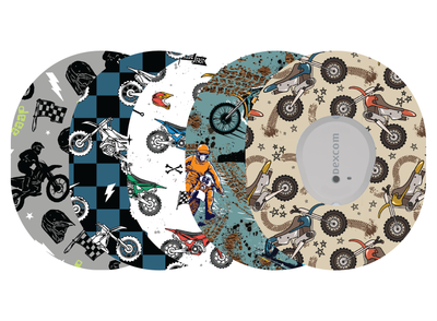 Glucomart Dexcom G7 Adhesive Patches (5-Pack) Dirt Bikes