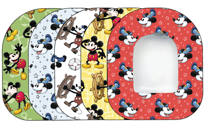 Glucomart Omnipod Adhesive Patches (5-Pack) Steamboat Willie