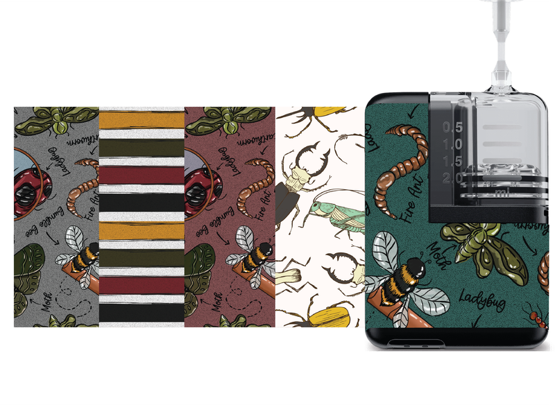 Mobi Insulin Pump Decals (5-Pack) | Bugs