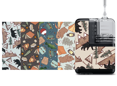 Mobi Insulin Pump Decals (5-Pack) | Camping