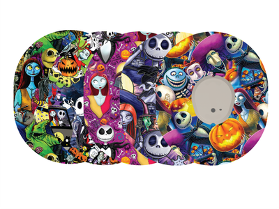 Glucomart Premium Dexcom G7 Patches and Dexcom G7 Stickers Christmas Halloween 5-Pack - RETIRING