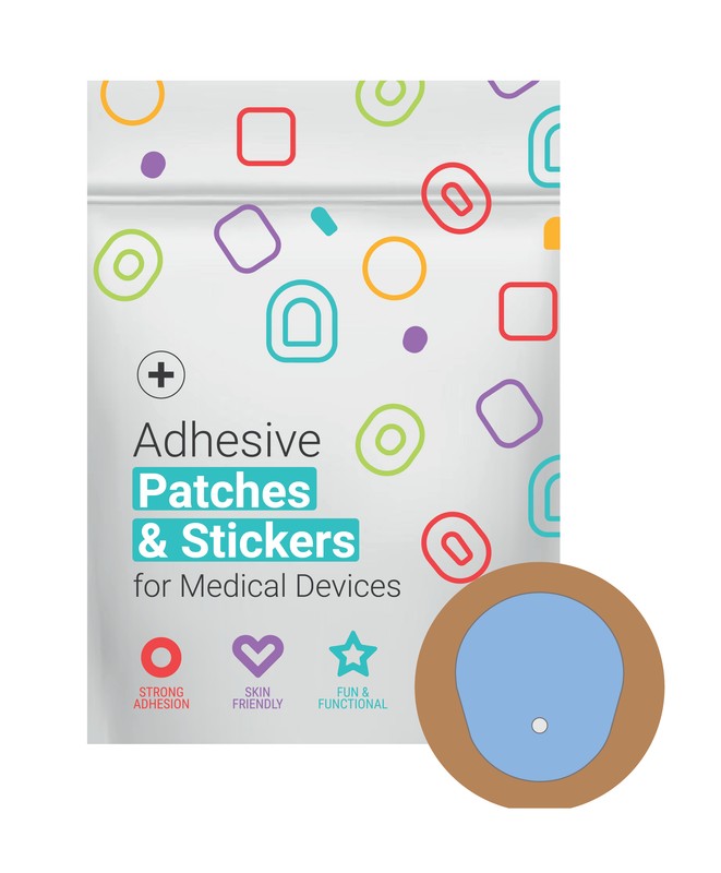 Glucomart Dexcom G7 Underpatch with External Adhesive – Skin-Friendly, Extra Secure Fit, Perfect Needle Alignment (10 Pack)