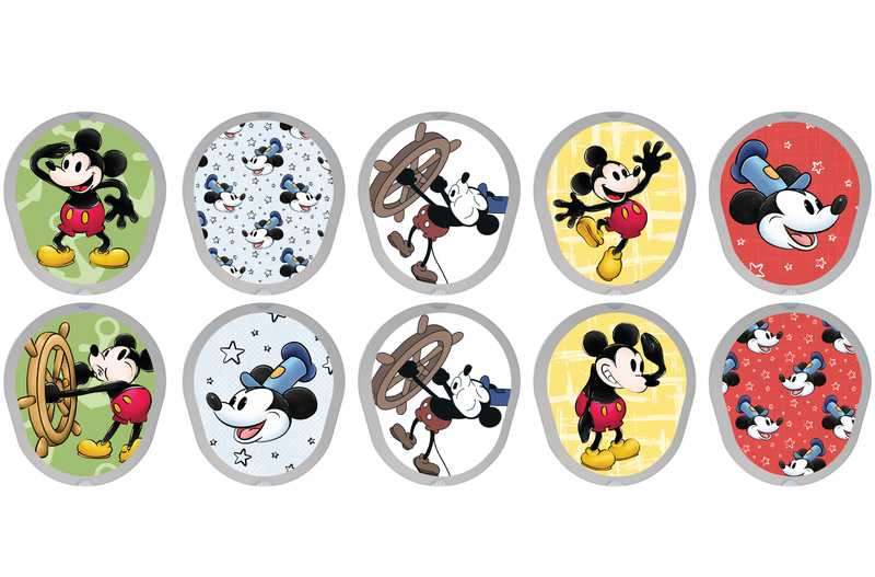 Dexcom G7 Transmitter Stickers (10-Count) Magical Mouse