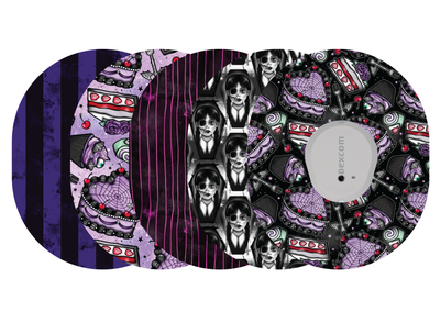 Wednesday dexcom g7 patches addams dexcom adhesive patches addam's family dexcom stickers