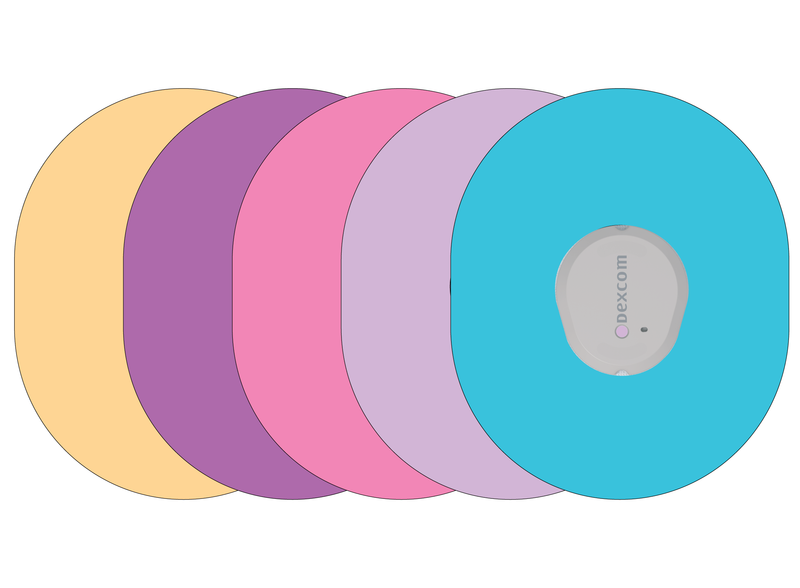 Glucomart Dexcom G7 Adhesive Patches (5-Pack) Smoothie