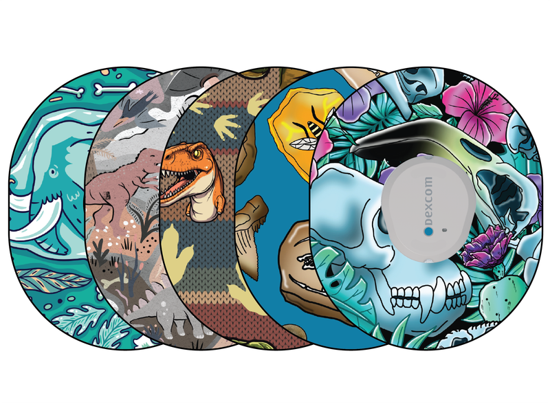 Glucomart Dexcom G7 Adhesive Patches (5-Pack) | Prehistoric