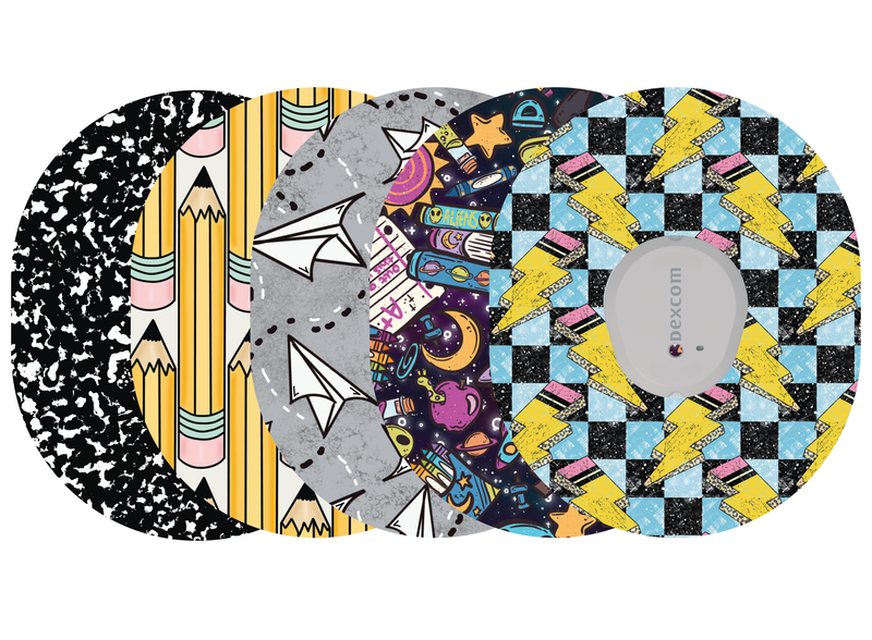 Glucomart Dexcom G7 Adhesive Patches (5-Pack) Back to School