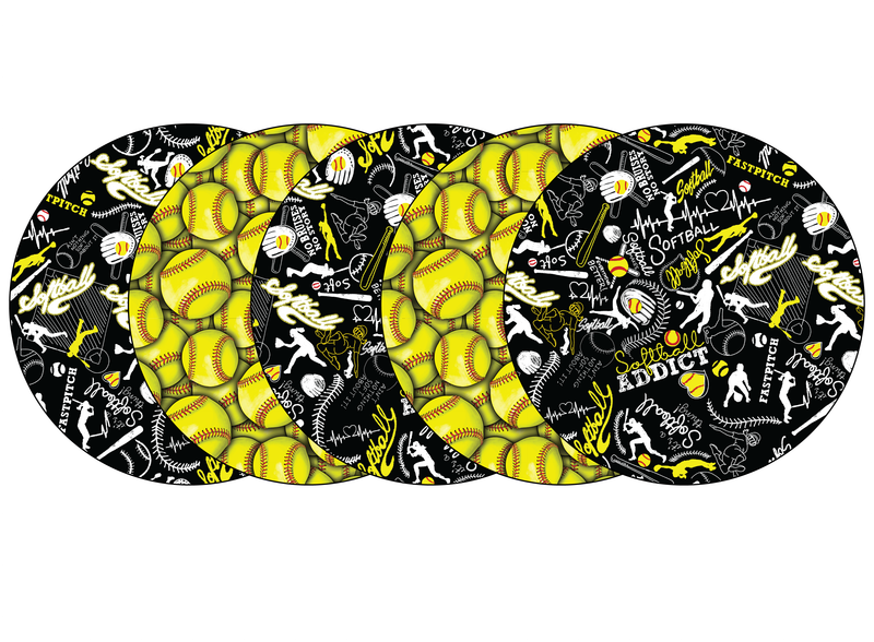 Glucomart Adhesive Patch for Libre, Dexcom G7, and Dexcom Stelo - Softball CGM OverPatches 5-Pack