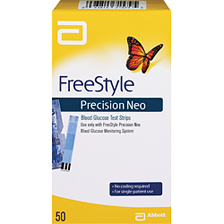 FreeStyle Precision Neo Glucose Test Strips (50 ct)