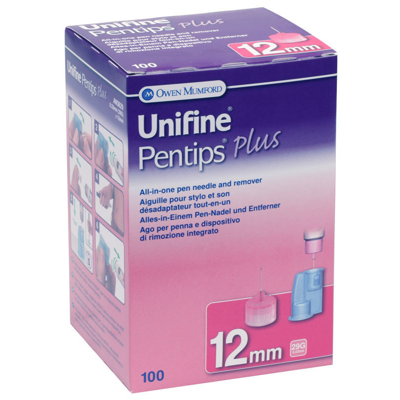 Unifine Pentips Plus 12mm 29G (100 ct)