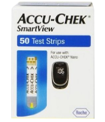 Accu-Chek Nano Smartview Test Strips (50 count)