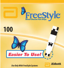 FreeStyle Regular Test Strips (100 count)