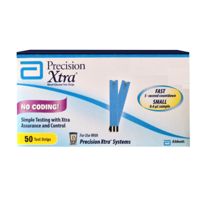 Precision Xtra Glucose Test Strips (50 count) Precision Xtra Glucose Test Strips (50 count)