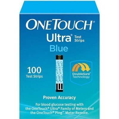 One Touch Ultra Blue Test Strips (100 count) One Touch Ultra Blue Test Strips (100 count)