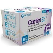 Comfort EZ Pen Needles 32G 5mm 3/16" (100 count)