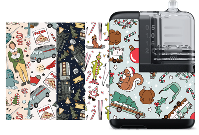 Sticker Decals for Mobi Insulin Pump | Christmas Movie 5-Pack