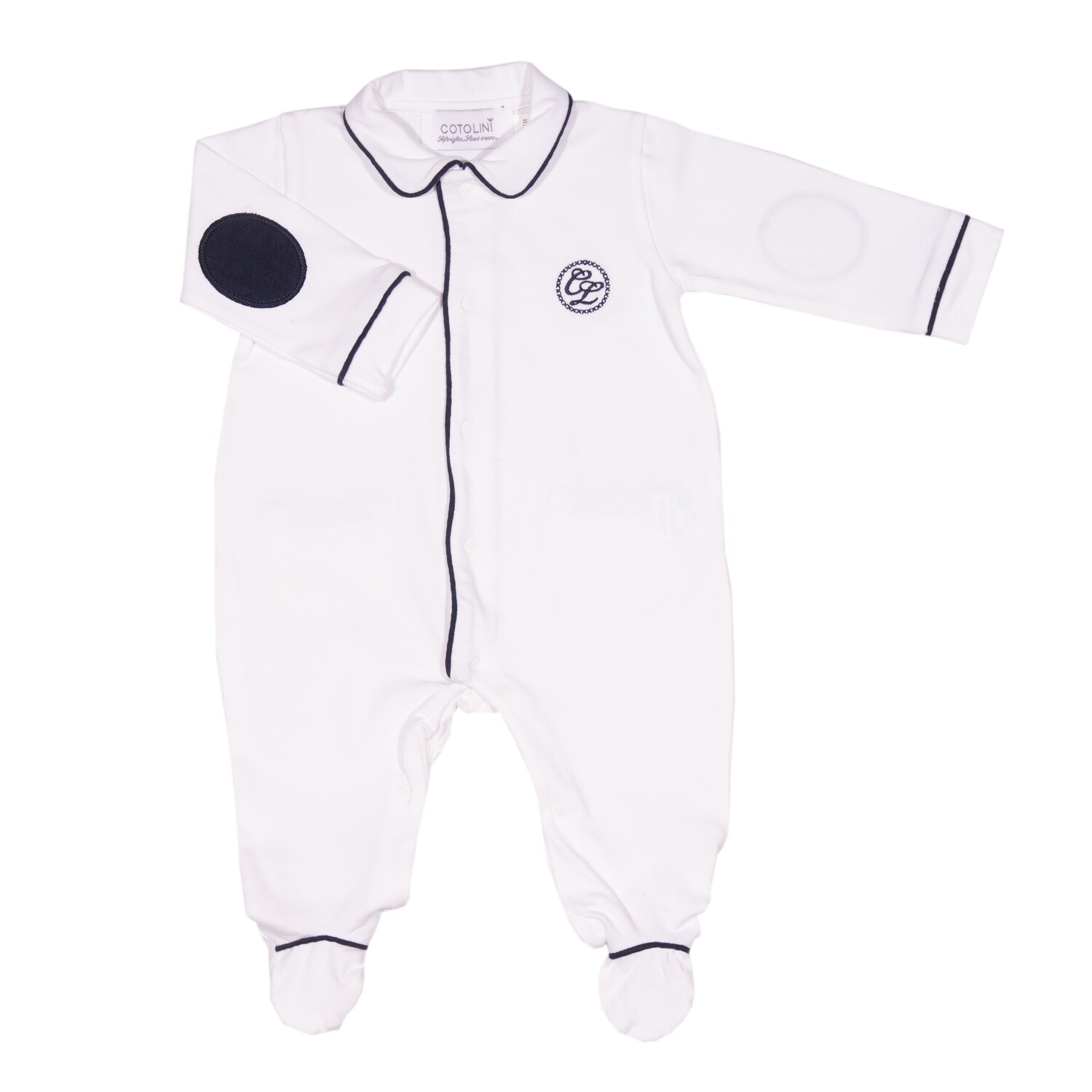 Julius white + navy