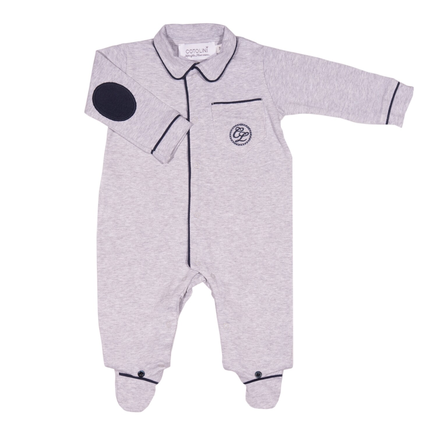 Simon light grey + navy