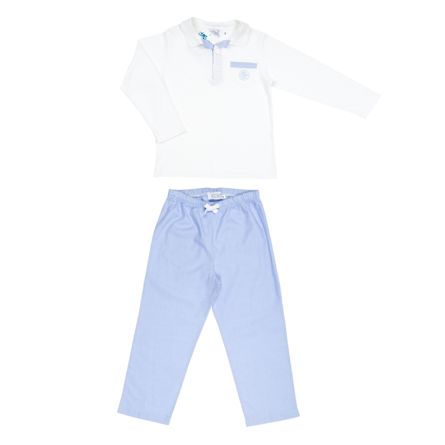 Maxime long light blue