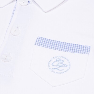 Maxime long vichy ciel