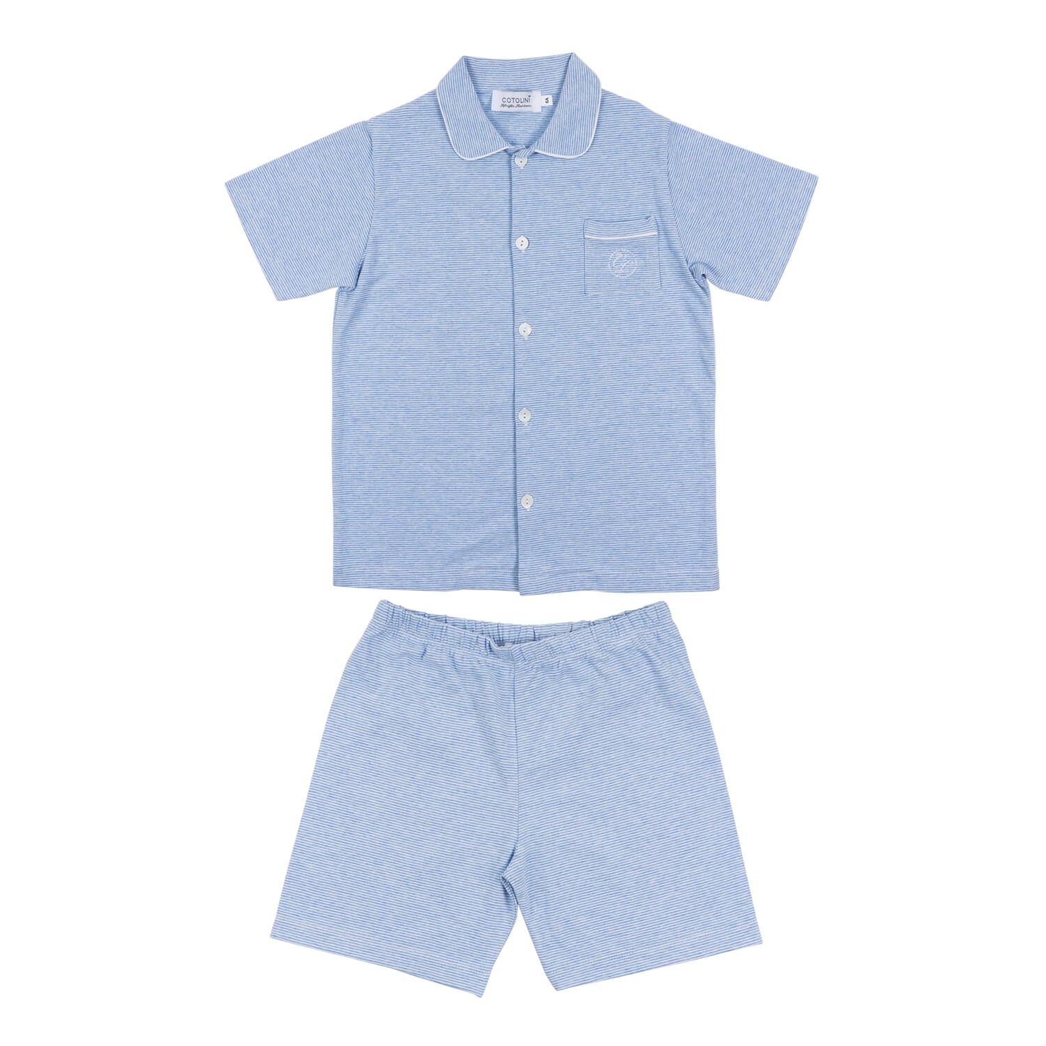 Pyjama Charlie short light blue