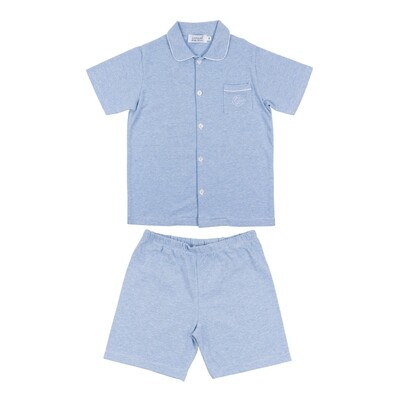 Pyjama Charlie short light blue
