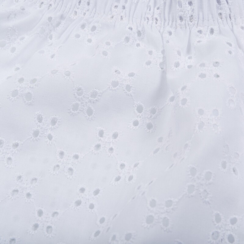 Maélys rose broderie anglaise