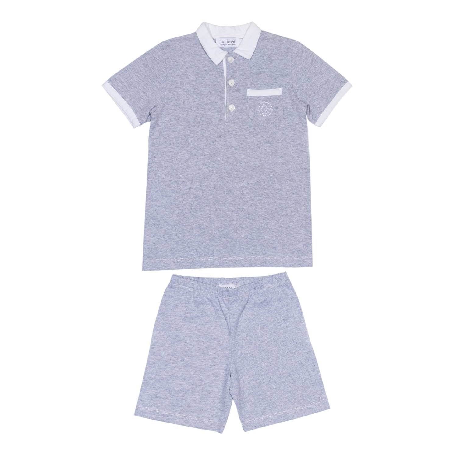 Jackie grey + white