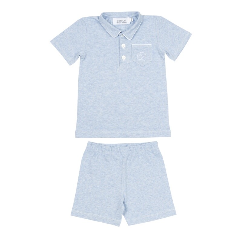 Cyrille short light blue